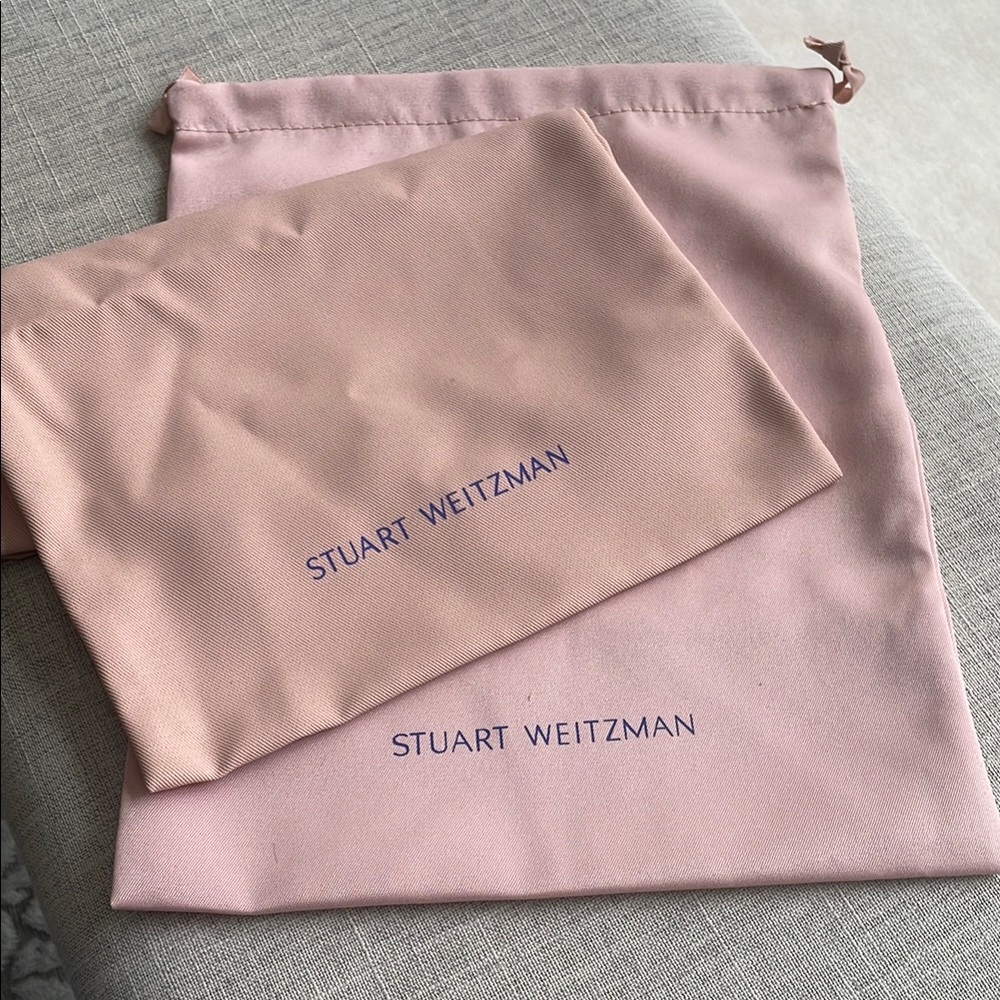 STUART WEITZMAN dustbags 14” X 10”